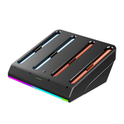 Joy - Con charging station (4 stations, RGB) for Nintendo Switch 2 - Vortex Virtual Reality