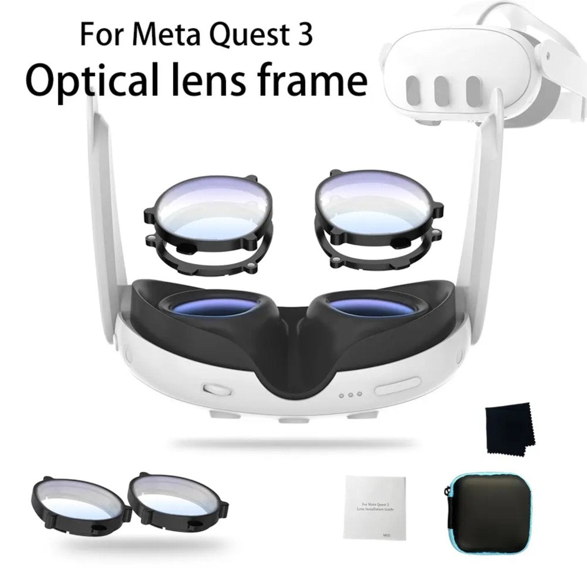 Für Meta 3 VR Brille Linsenschutz Rahmen VR Headset Spiegel Anti-Scratc-DE Für Meta 3 VR Brille Linsenschutz Rahmen VR Headset Spiegel Anti-Scratc-DE