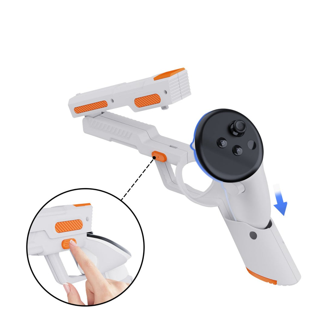 Controller Types Gun Controller gun replica | for Meta Quest 3
