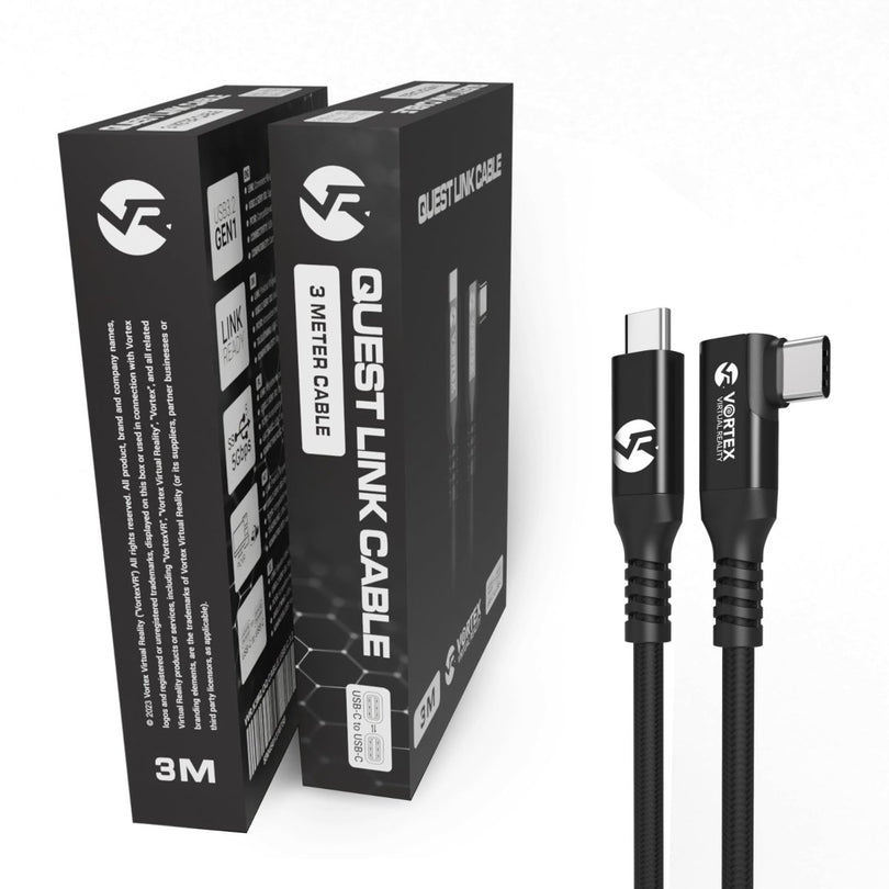 New 3m cable from VortexVR USBC to USBC Oculus Link Quest 2 Quest 3