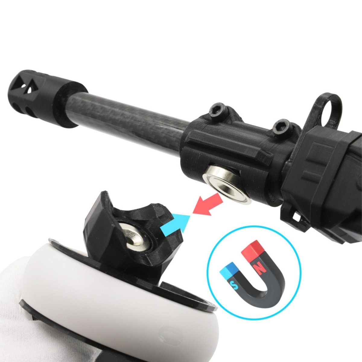 VortexVR Replica Controller Rifle for Oculus Quest 2 | VR Gunstock Toy