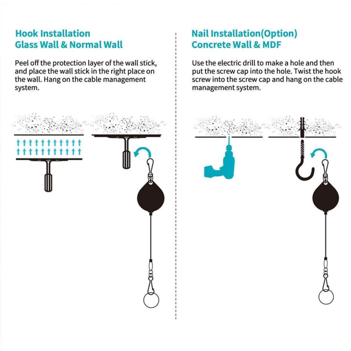 Cable Holder Vr Cable Ceiling Mount Ceiling Oculus Headset Cable